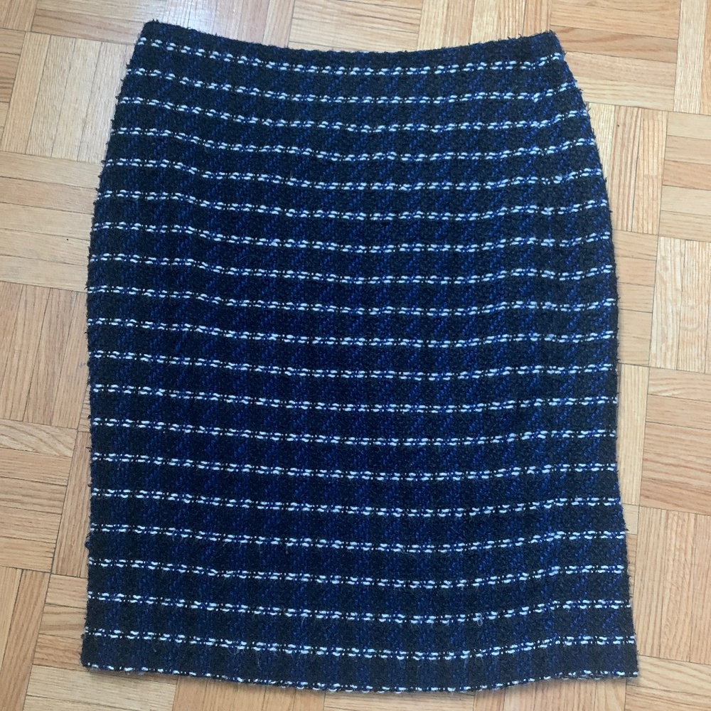 Anna Taylor Tweed Pencil Skirt